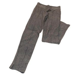 HUE | grey pleated leggings